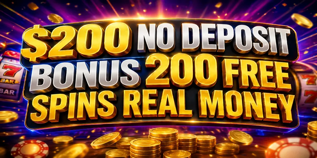 $200 No Deposit Bonus 200 Free Spins Real Money