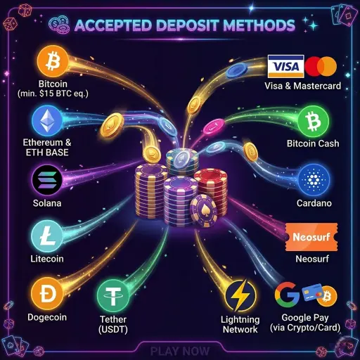 Accepted Deposit Methods