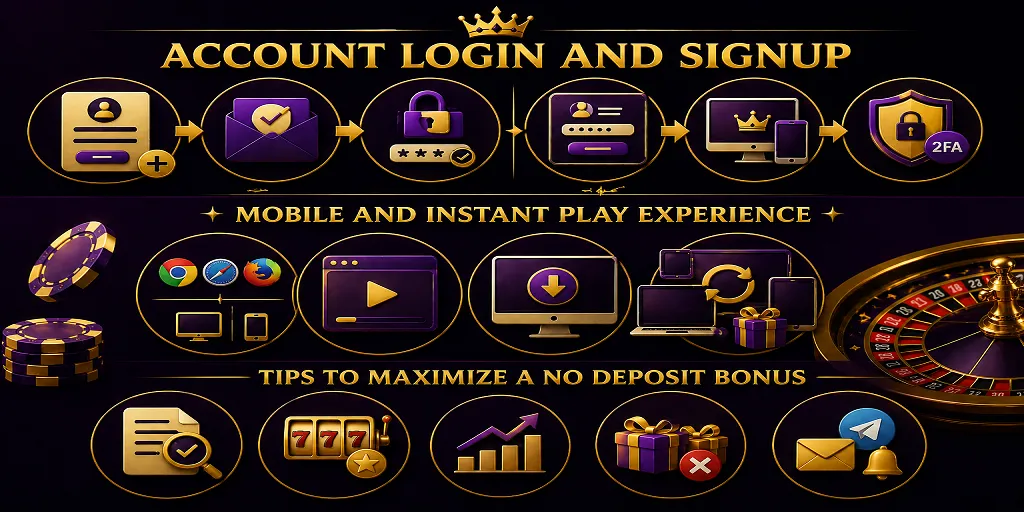 Account Login And Signup