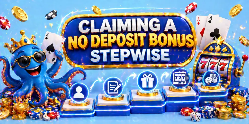 Claiming A No Deposit Bonus Stepwise