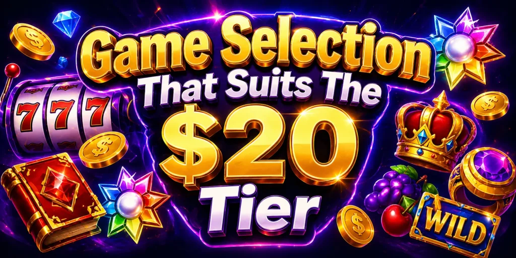 Game Selection That Suits The $20 Tier
