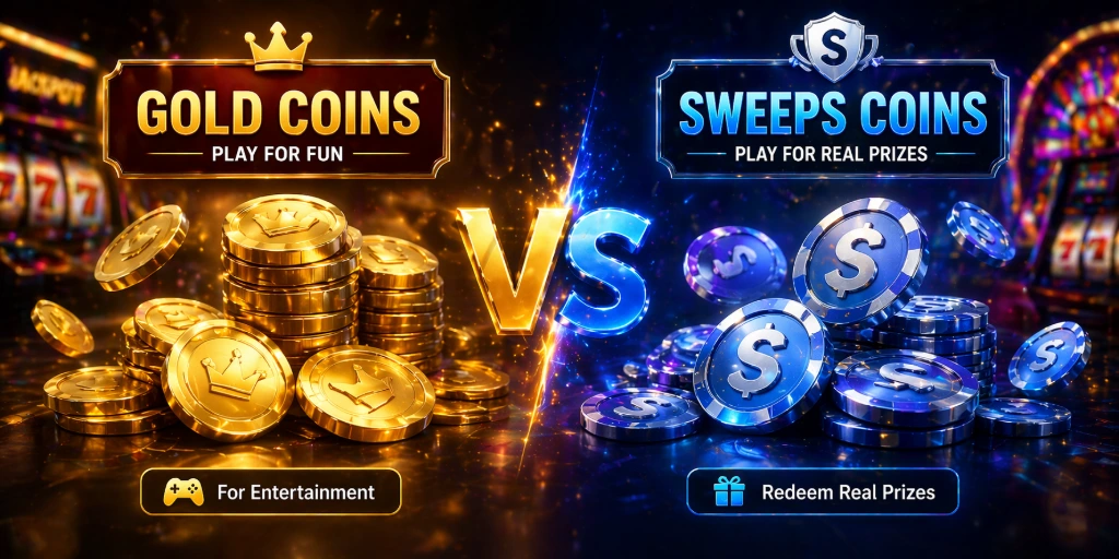 Gold Coins vs Sweeps Coins