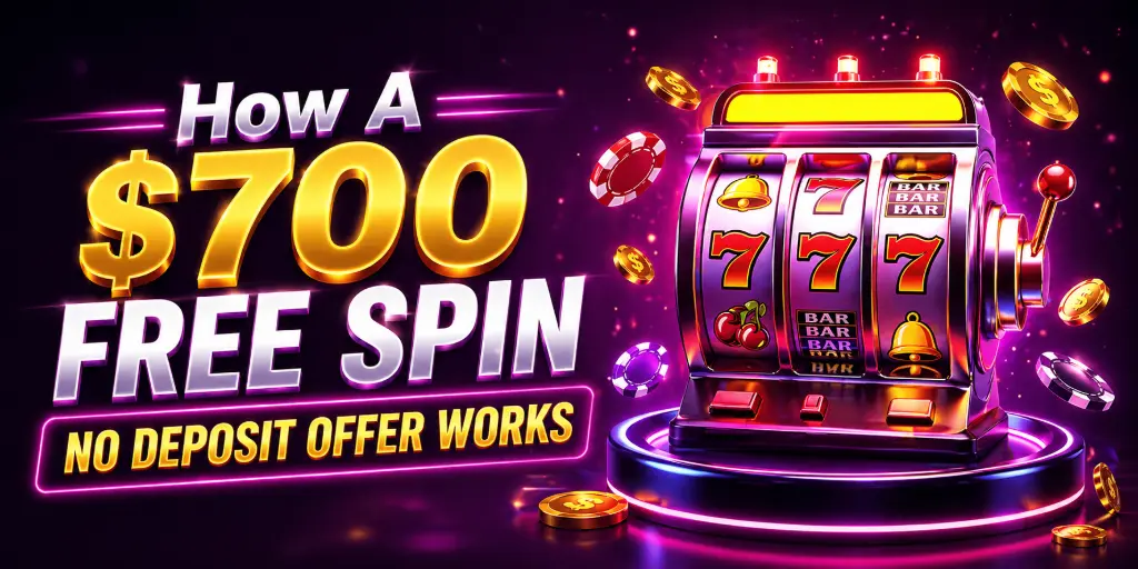 How A $700 Free Spin No Deposit Offer Works