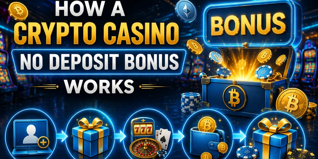 How A Crypto Casino No Deposit Bonus Works