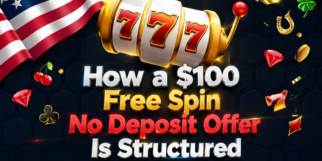 How a $100 Free Spin No Deposit Offer Is Structured