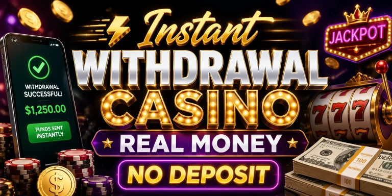 Instant Withdrawal Casino Real Money No Deposit