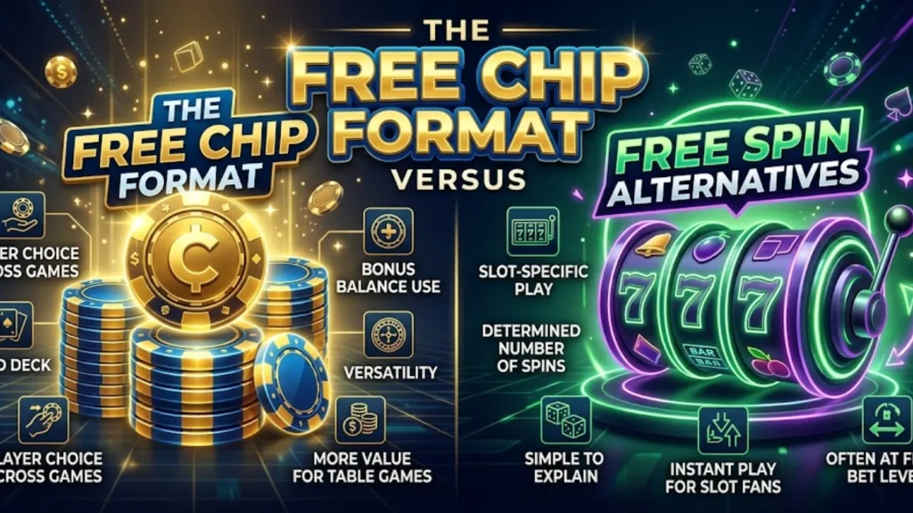 The Free Chip Format Versus Free Spin Alternatives