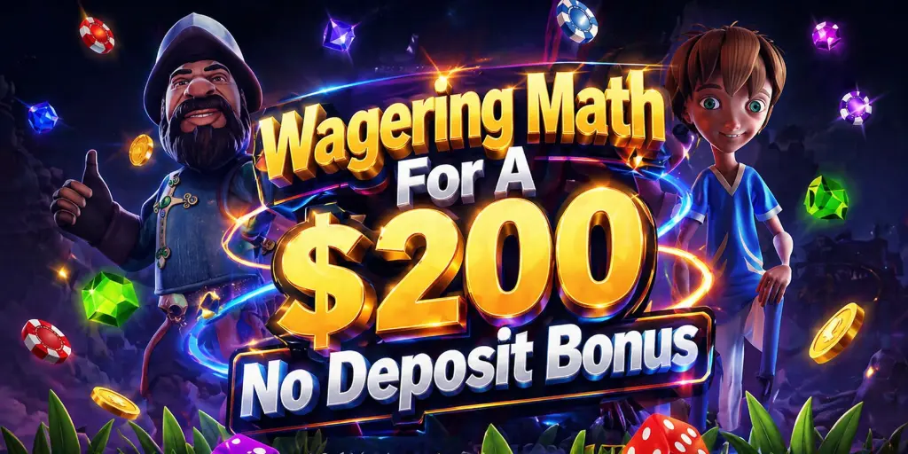 Wagering Math For A $200 No Deposit Bonus
