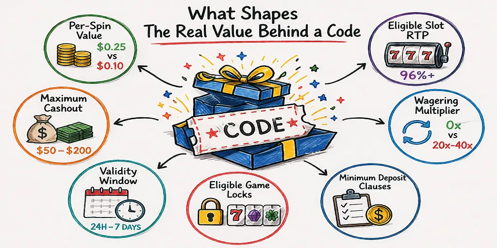 What Shapes The Real Value Behind a Code