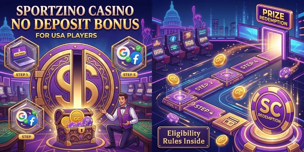 Sportzino Casino No Deposit Bonus