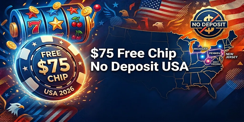 $75 Free Chip No Deposit