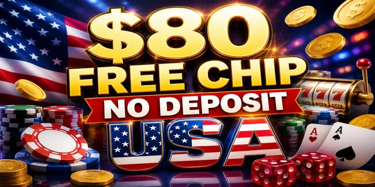 $80 Free Chip No Deposit USA