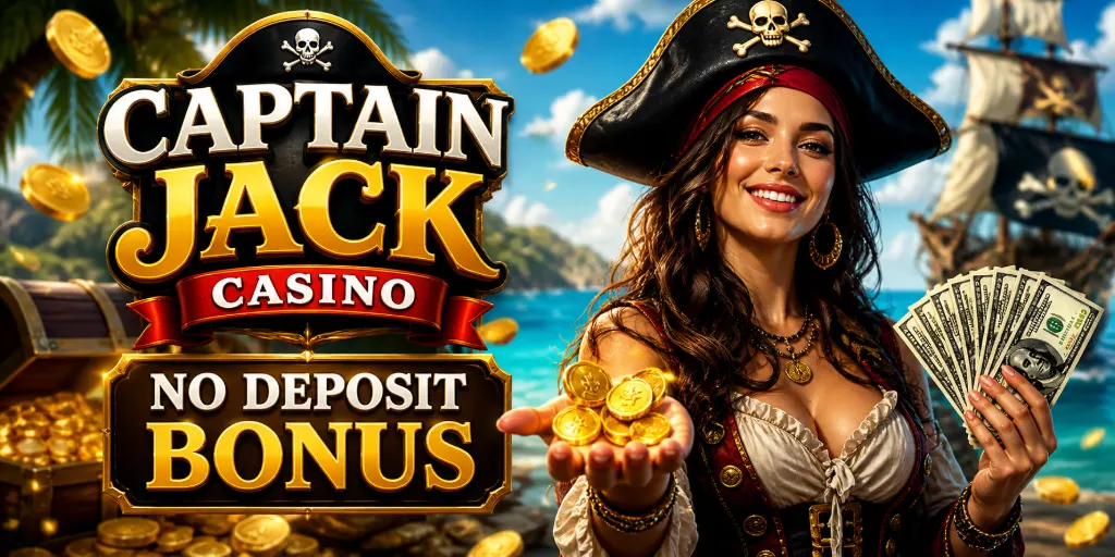 Captain Jack Casino No Deposit Bonus