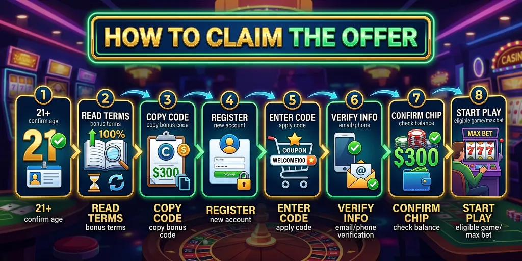 How To Claim The Offer