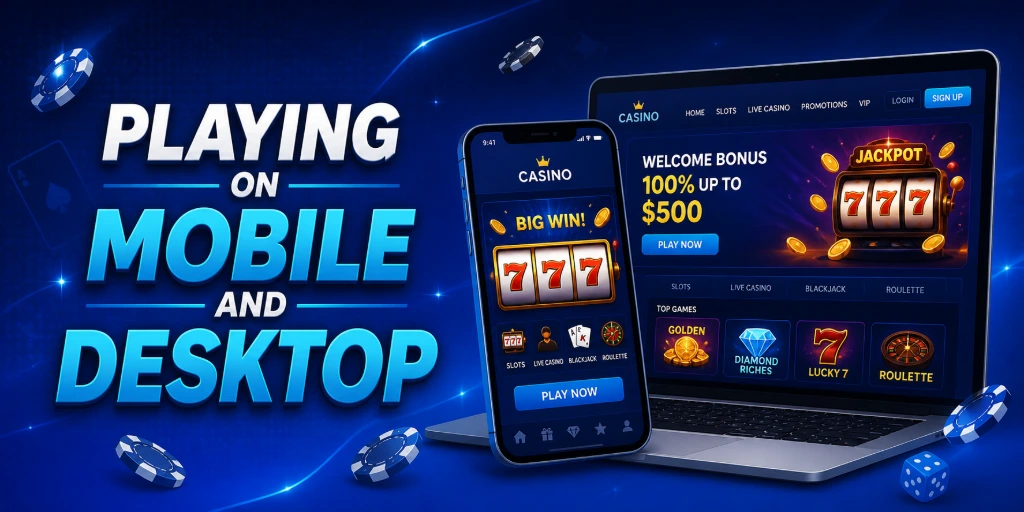 Playing On Mobile And Desktop
