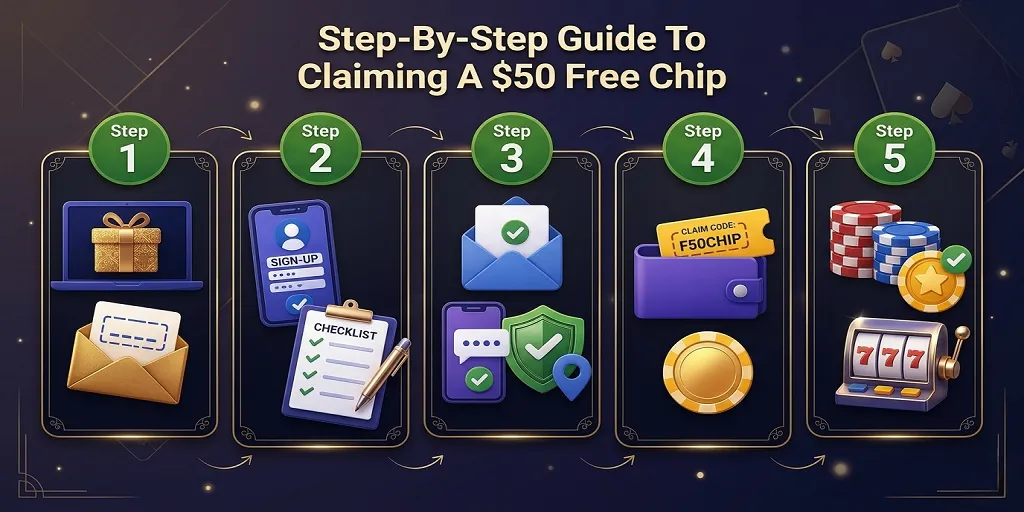 Step-By-Step Guide To Claiming A $50 Free Chip