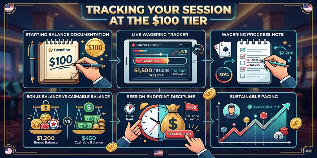 Tracking Your Session At The $100 Tier