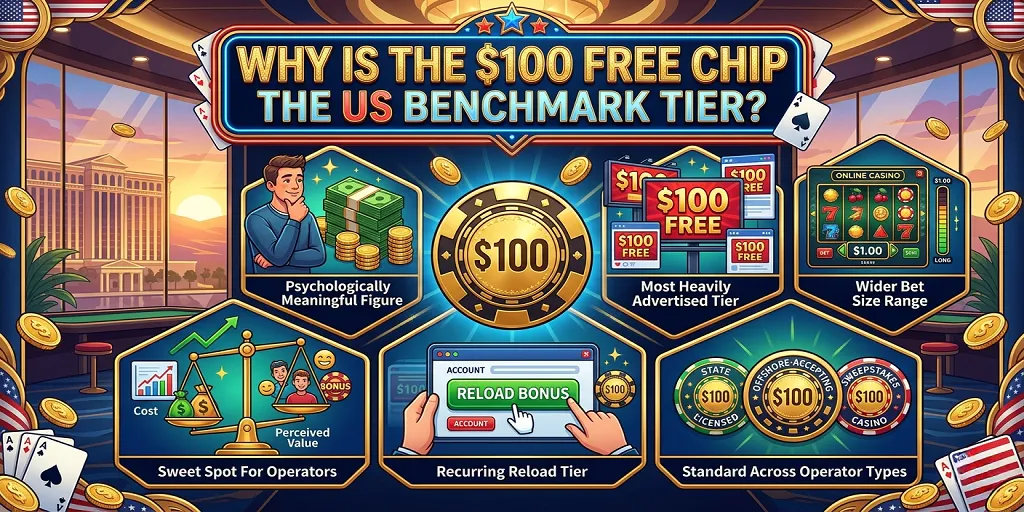 Why Is The $100 Free Chip The US Benchmark Tier