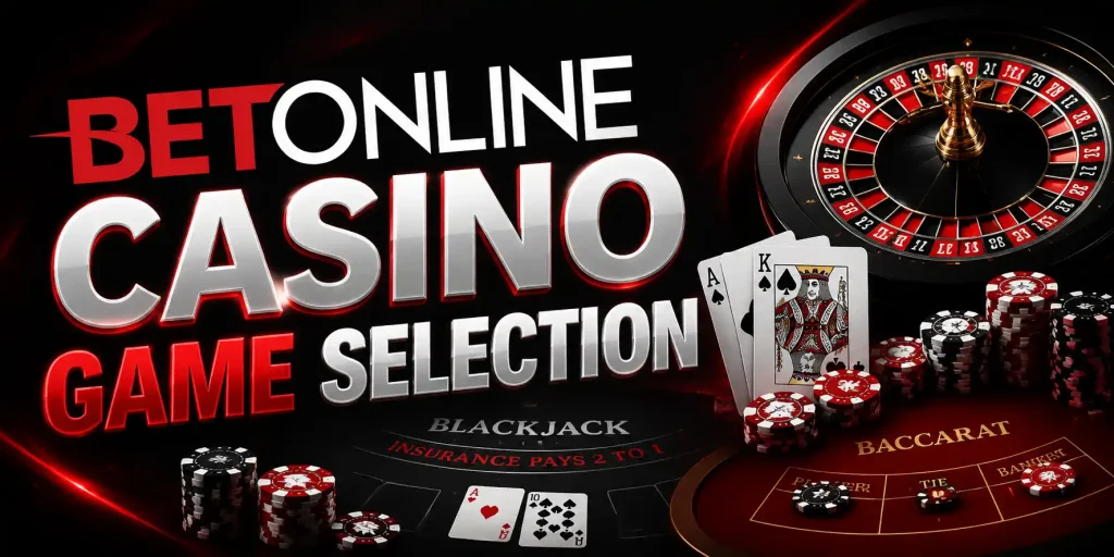 BetOnline Casino Game Selection