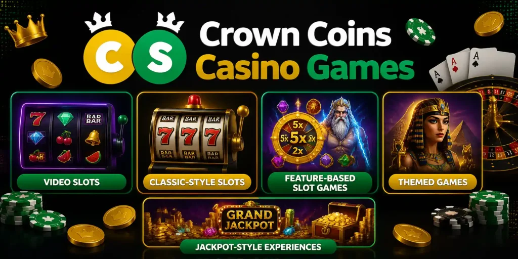 Crown Coins Casino Games