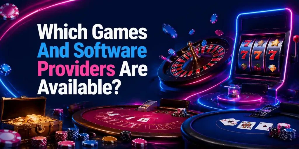 Which Games And Software Providers Are Available?